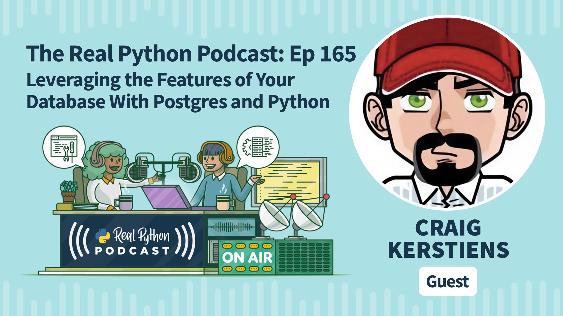 Real Python Podcast Episode #165 Title Artwork