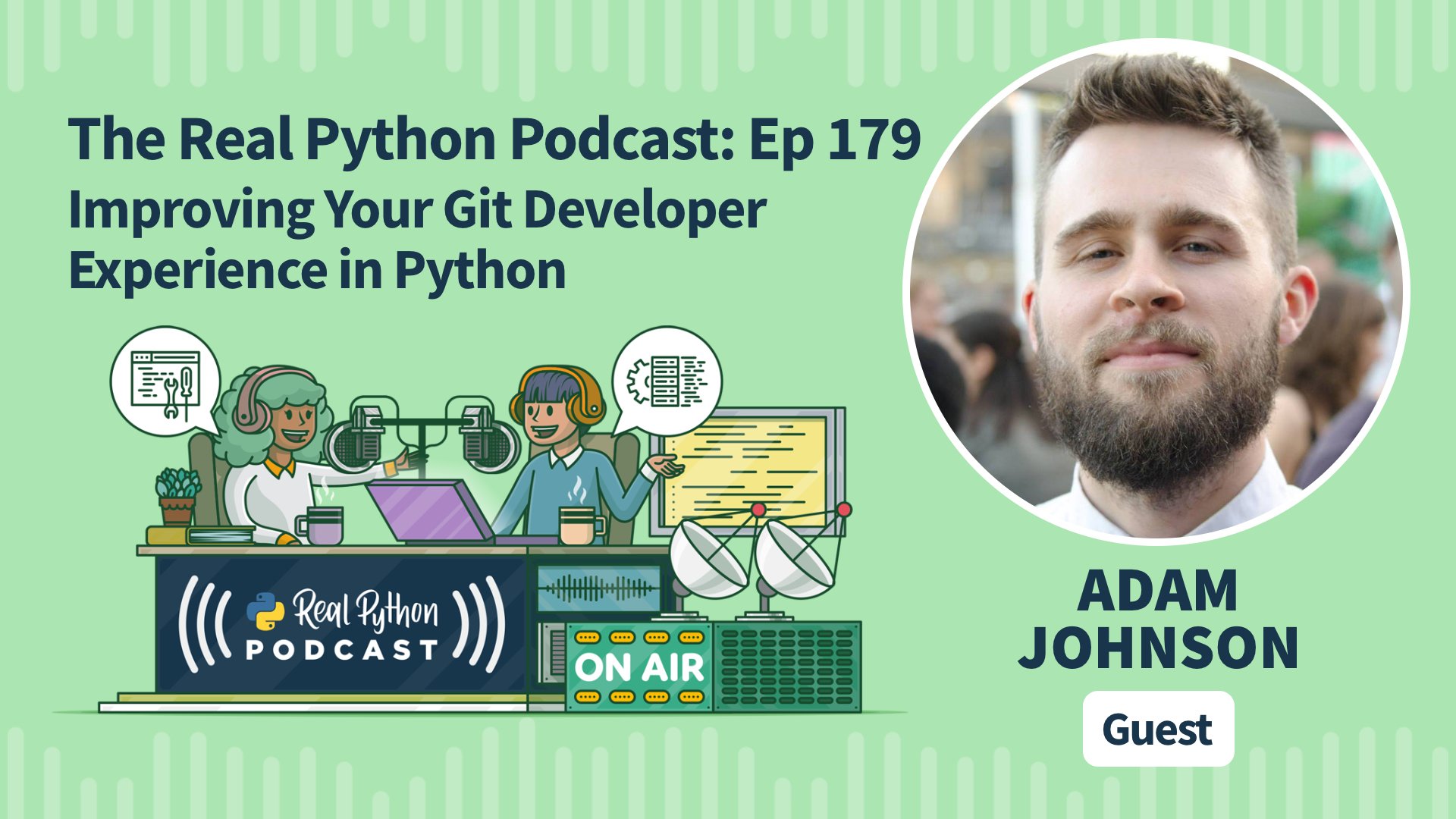 Real Python Podcast Episode #179 Title Artwork