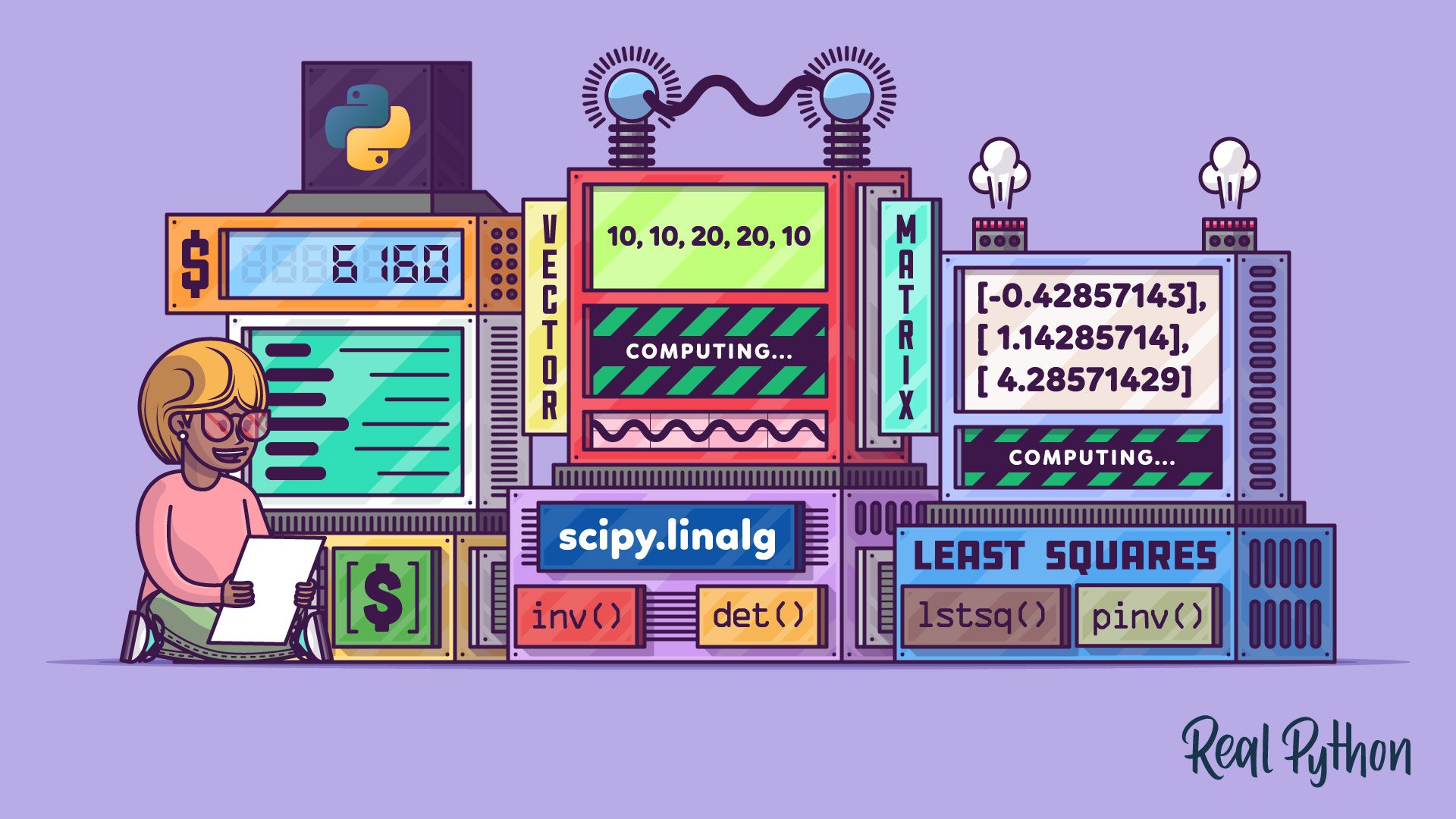 Linear Algebra in Python: Matrix Inverses and Least Squares