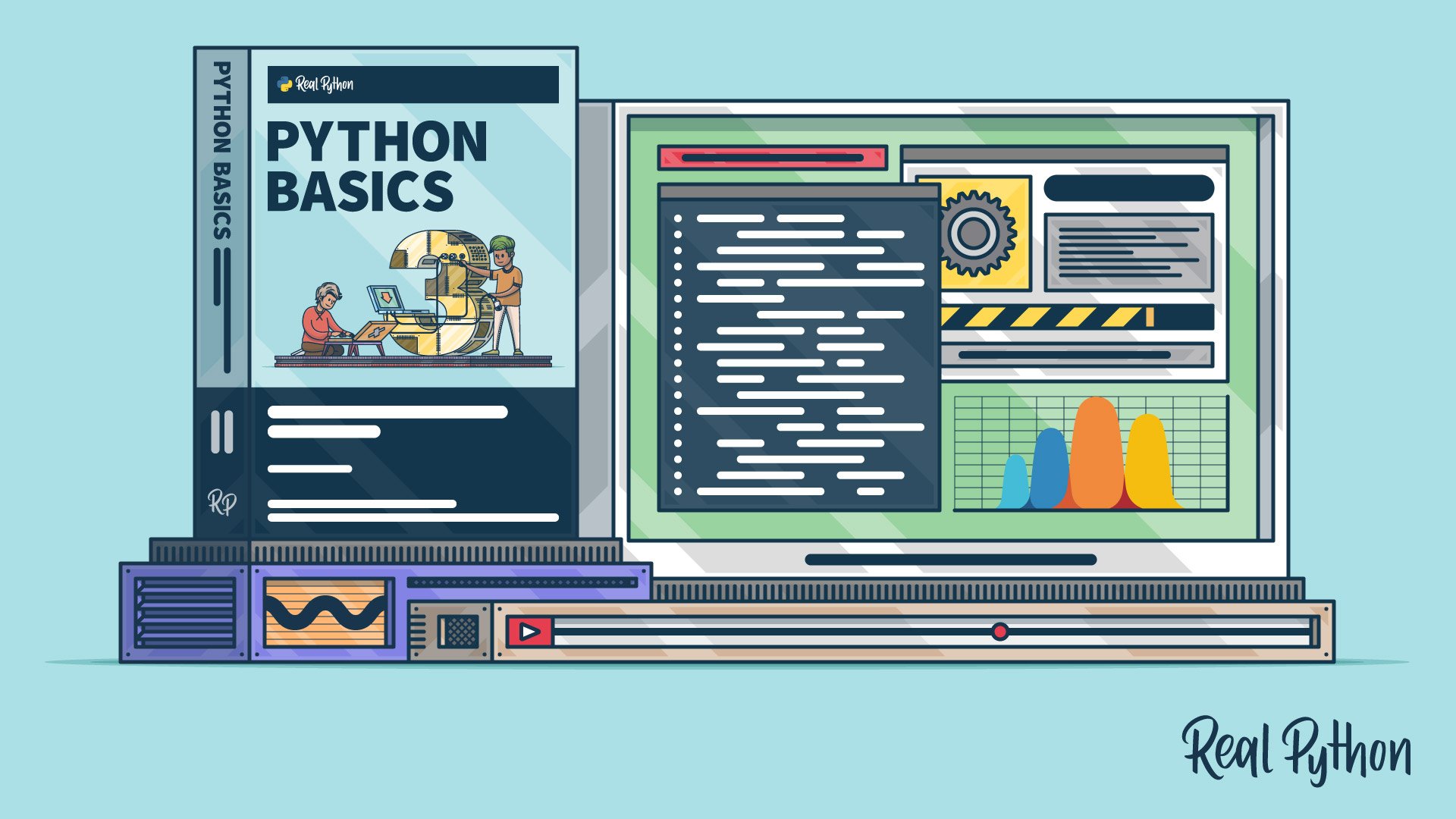 Python Basics Video Course Setup Artwork