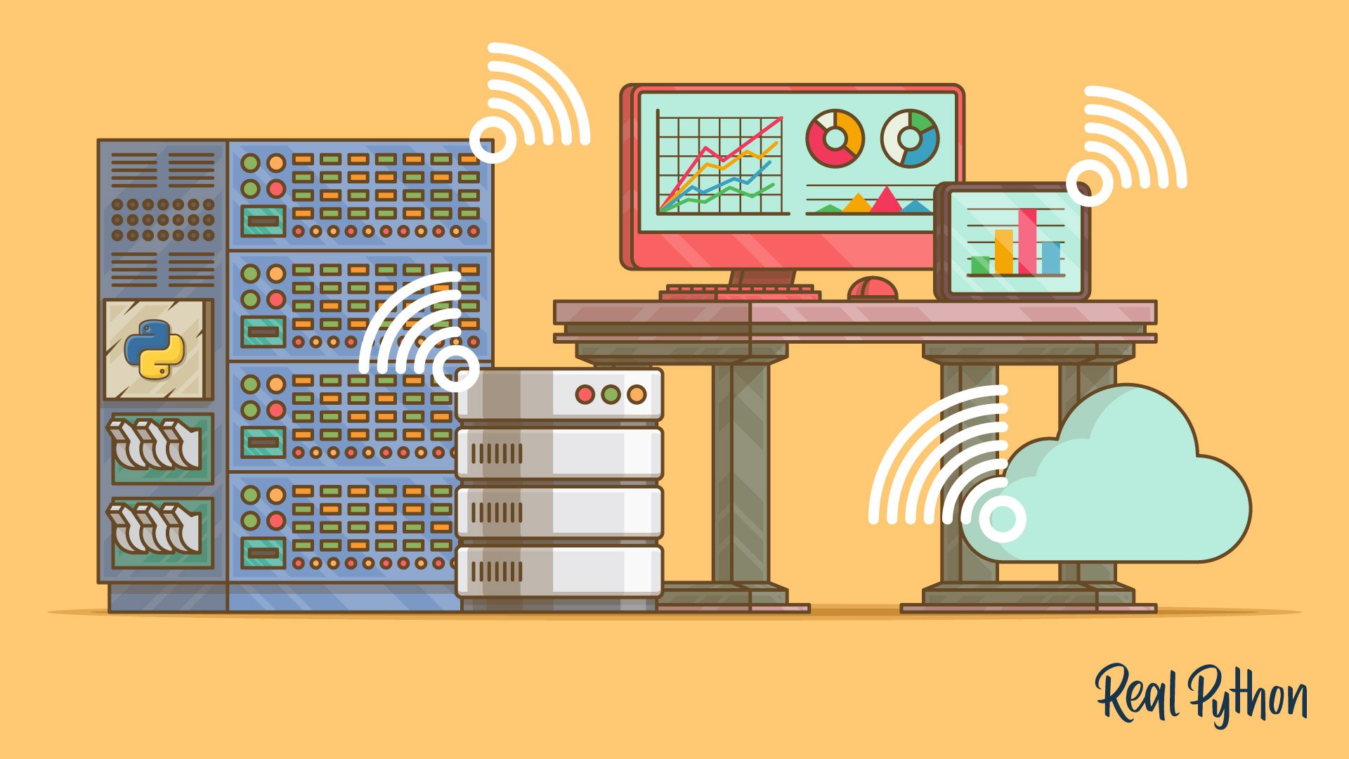 Python Database Artwork